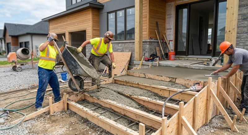 Concrete Installation in Bismarck, ND