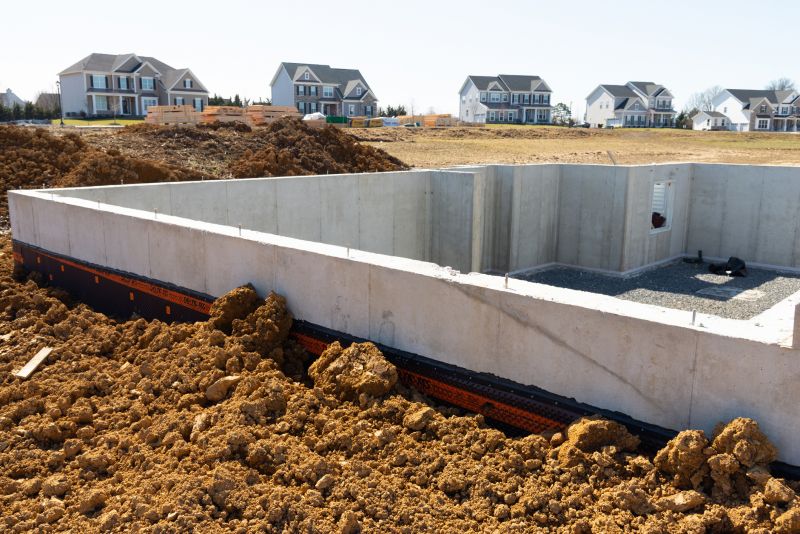 Cement Foundation Installation in Bismarck, ND