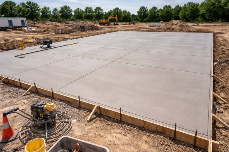 Commercial Slab Installation in Bismarck, ND