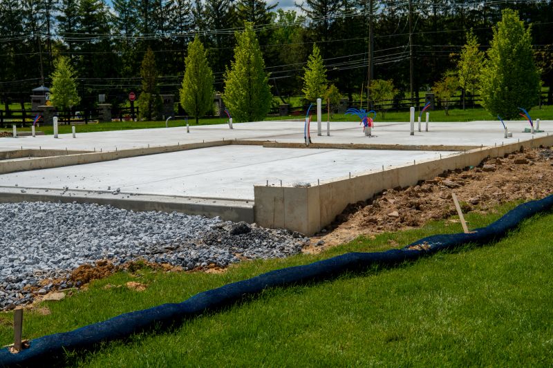 Commercial Slab Installation in Mandan, ND