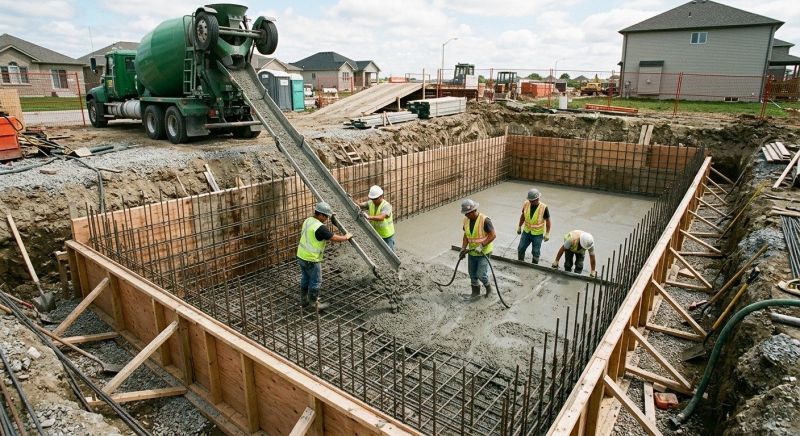 Concrete Basement Pouring in Bismarck, ND