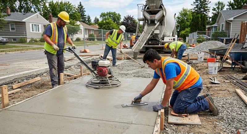 Concrete Work in Bismarck, ND