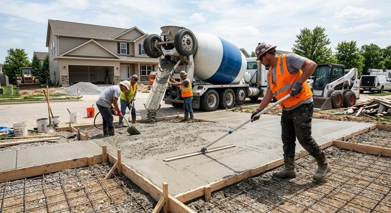 Concrete Work in Bismarck, ND