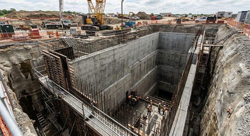 Deep Foundation Installation in Bismarck, ND