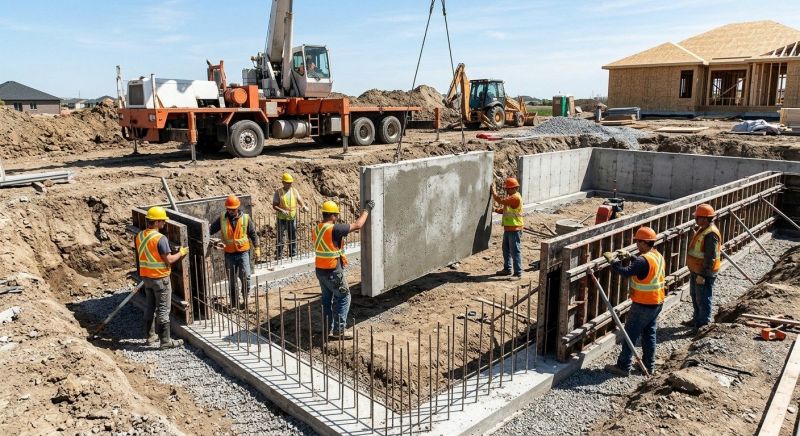 Foundation Construction in Bismarck, ND