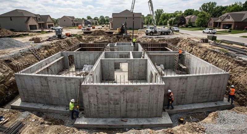 Foundation Construction in Menoken, ND