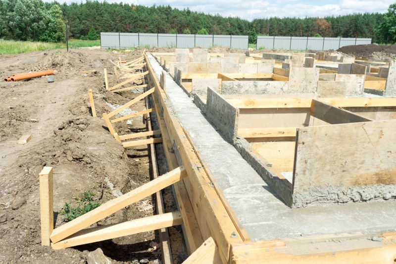 Foundation Footer Installation in Bismarck, ND