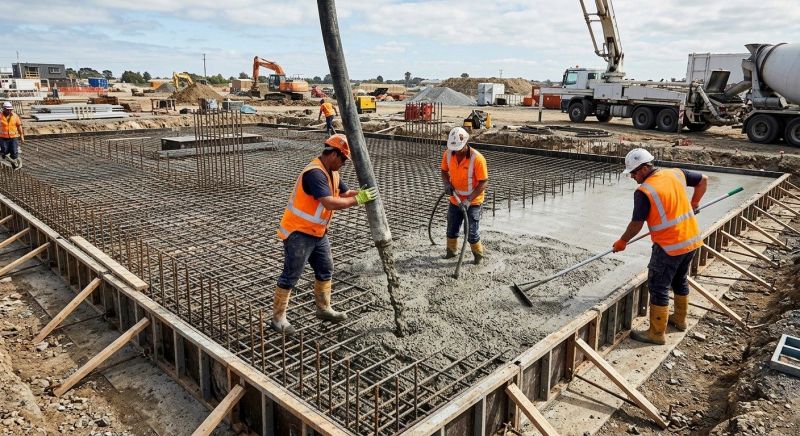 Foundation Pouring in Bismarck, ND