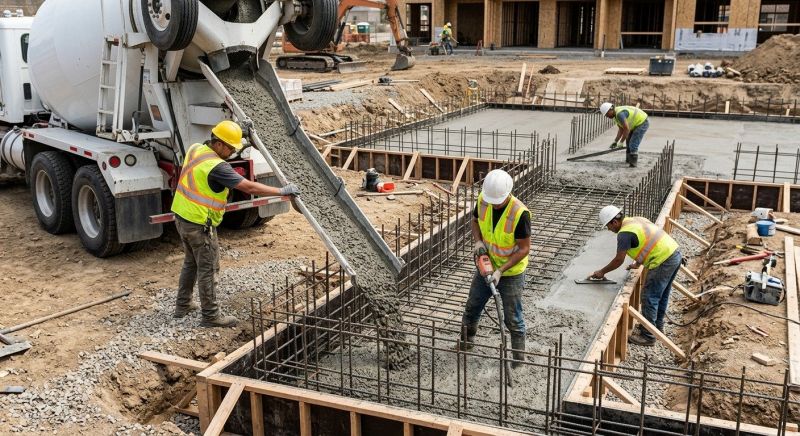 Foundation Wall Pouring in Menoken, ND