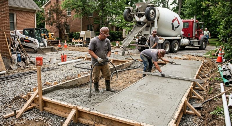 Concrete Service in Menoken, ND