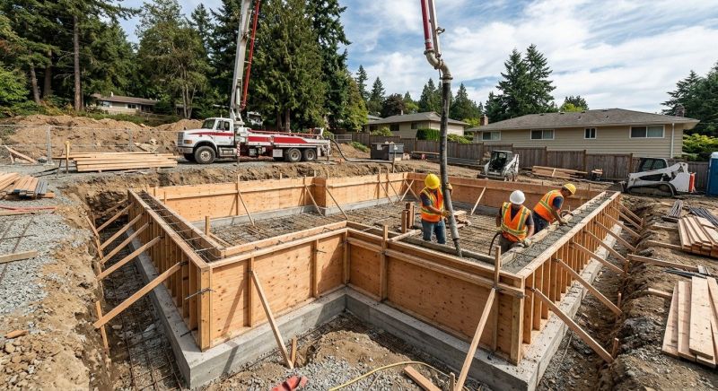 Home Foundation Installation in Menoken, ND